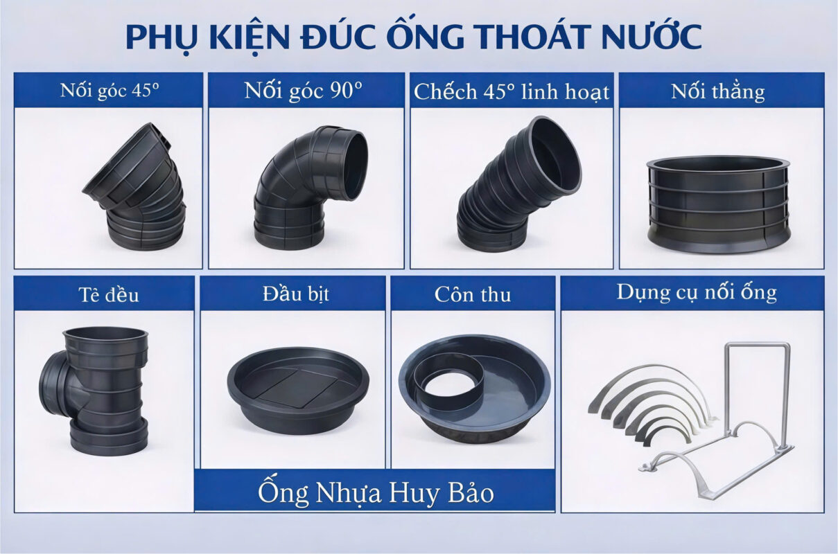 Phụ Kiện Đúc Ống Thoát Nước